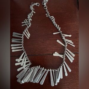 Silver plated necklace